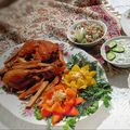 کوک اسنپ سارا بعد از امتحان کردن مرغ کره ای 🌸 مرغ کَره ای.
