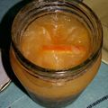 El cooksnap de Verito cuando hizo Mermelada casera mix frutal.(pera, mandarina, manzana).