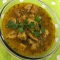 Roli Srivastava's cooksnap of when they made Soya Chunks Curry.