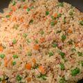 El cooksnap de Xavi Riera cuando hizo Arroz chino frito 3 delicias.