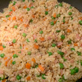 El cooksnap de Xavi Riera cuando hizo Arroz chino frito 3 delicias.