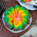 Cooksnap dari AJENG FINI untuk resep Angel Rainbow Cake