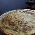 El cooksnap de David Merino cuando hizo Panqueques envueltos en manjar.