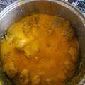 El cooksnap de Isabel Diaz Ortega cuando hizo Albóndigas en salsa de zanahoria con Thermomix.