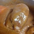 El cooksnap de Jesus C.G cuando hizo Carrilleras de cerdo en salsa con toque de miel.