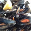 El cooksnap de Rebe cuando hizo mejillones al vapor ..