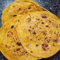 Nilam Lakhani's cooksnap of when they made મસાલા થેપલા.