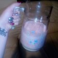 Bianka Szentimrei Cooksnap-ja, amikor elkészítette a(z) Epres banános smoothie receptet.