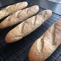 Király Anikó Cooksnap-ja, amikor elkészítette a(z) Bagett zabpehelyliszt és barna rizsliszt keverékéből receptet.