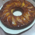 El cooksnap de romina cuando hizo Torta de manzanas y peras invertida.