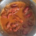 El cooksnap de Zubikaos cuando hizo Cangrejos de río en salsa.