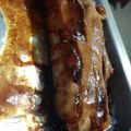 El cooksnap de Edna Lucio cuando hizo Costillas de cerdo con miel.