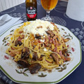 El cooksnap de SuperDesyLaChef cuando hizo Pasta Carbonara 🍝.