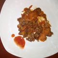 Joyce Ng'ong'a's cooksnap of when they made Wet fry Goat Meat.