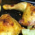 El cooksnap de Alícia Peñarroja Castellet cuando hizo Muslos de pollo asados con naranja y vino de jerez.