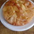 El cooksnap de cristina fernandez cuando hizo Tarta tatin o invertida de manzanas.