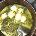 Cooksnap dari Dhian Adhitya untuk resep Daun singkong masak santan
