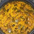 El cooksnap de Julián cuando hizo Paella de arroz con pato☀️.