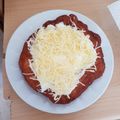 Balogh Ildikó Cooksnap-ja, amikor elkészítette a(z) Sajtos-tejfölös lángos receptet.