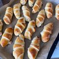 Demjén Renáta Cooksnap-ja, amikor elkészítette a(z) Túrós kifli receptet.