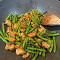 Arnaldo's cooksnap of when they made Stir-Fried Green Beans with Shrimp.