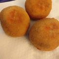 El cooksnap de yolanda rivas cuando hizo Bolitas de morcilla (croquetas).