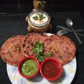 Bhumika Parmar का कुकस्नैप जब उन्होंने दही के पराठें बनाया था।