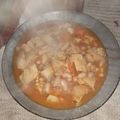 El cooksnap de Raul Ahumada cuando hizo BUSECA (guiso de mondongo).