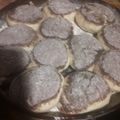 El cooksnap de Sandra Amarilla cuando hizo Tortitas negras.
