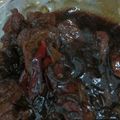 Cooksnap Hidayah semasa beliau membuat Daging masak kicap.