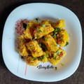 Jasmin Motta _ #BeingMotta's cooksnap of when they made Louki Muthiya.