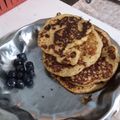 El cooksnap de Adriana Loyarte cuando hizo Pancakes de banana y avena.