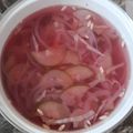 El cooksnap de Emerson Espinoza cuando hizo Encurtido casero.