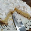 El cooksnap de Celina Belsún cuando hizo Lemon pie.