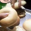 El cooksnap de Ailín Barú cuando hizo Bollito de leche o pan suizo.