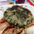 El cooksnap de Teresa cuando hizo Cómo hacer hamburguesas caseras de espinacas.