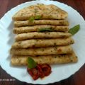 Nibedita Majumdar's cooksnap of when they made মেথি পরাঠা (methi paratha recipe in Bengali).