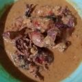 Cooksnap dari FI ShopMkw untuk resep Gulai cumi isi tahu telur