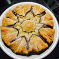 El cooksnap de jram53 👨‍🍳🥘🥖 cuando hizo Postre flor de hojaldre con Nutella.