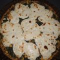 El cooksnap de MeLu Ricciardi cuando hizo Tarta de acelga y choclo con masa de zanahoria.
