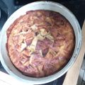 El cooksnap de Adriana Loyarte cuando hizo Torta de manzana económica 🙃.
