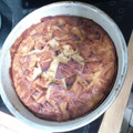 El cooksnap de Adriana Loyarte cuando hizo Torta de manzana económica 🙃.