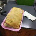 El cooksnap de Natalia Lujan cuando hizo Pan casero relleno de queso.