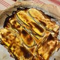 El cooksnap de evah cuando hizo "Cachopo" de calabacín al horno.