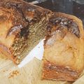 Cooksnap de Luciano quando cozinhou Bolo de banana e... Nutella!.
