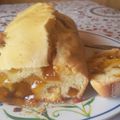 El cooksnap de Daianna Abg cuando hizo Budín con dulce de batata.