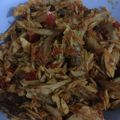 Cooksnap dari Indri Wulandari untuk resep Pampis Tongkol/Suwir Tongkol