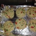 El cooksnap de Daniela cuando hizo Hamburguesas vegetarianas de garbanzos.