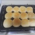 El cooksnap de Carolina Trautmann cuando hizo Pan amasado.