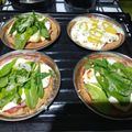 El cooksnap de Cesar cuando hizo Pizza o pizzetas de avena.